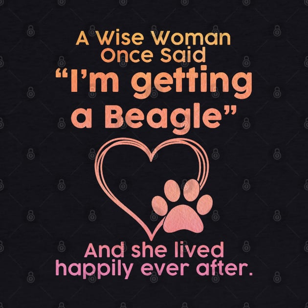 Beagle dog mom pet lover gift . Perfect present for mother dad friend him or her by SerenityByAlex